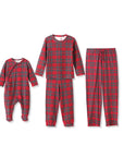 Christmas Tartan Plaid Family Matching Soft Bamboo Pajamas