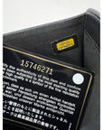 Chanel Caviar Timeless CC Zippered Pocket Black Wallet