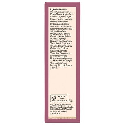 Honest Beauty Honestly Pure Retinyl Serum with Retinyl Linoleate 1.0 fl oz