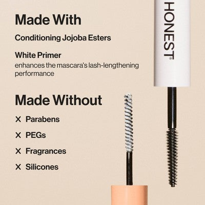 Honest Beauty Extreme Length Mascara + Lash Primer 0.81 fl oz/3pk