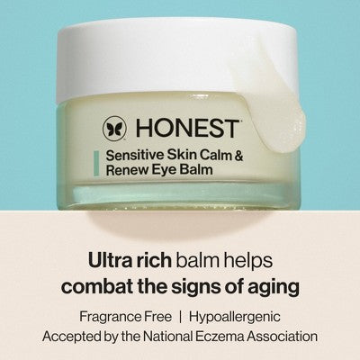 Honest Beauty Calm &amp; Renew Melting Eye Balm with Calming Phyto-Blend 0.5oz