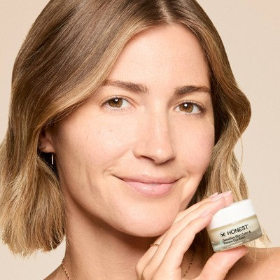 Honest Beauty Calm &amp; Renew Melting Eye Balm with Calming Phyto-Blend 0.5oz