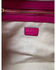 Loewe Nappa Pink Flamenco Medium Knot Shoulder Bag