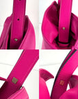 Loewe Nappa Pink Flamenco Medium Knot Shoulder Bag