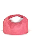 Bottega Veneta Nappa Intrecciato Medium Veneta Hobo Rose Pink Bag