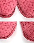 Bottega Veneta Nappa Intrecciato Medium Veneta Hobo Rose Pink Bag