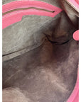 Bottega Veneta Nappa Intrecciato Medium Veneta Hobo Rose Pink Bag