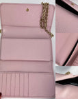Dolce Gabbana Phone Bag St Dauphine Cartoon Pink Wallet on a Chain Hand Bag