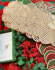 Santa Claus Handwoven Iraca Placemat