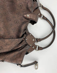Louis Vuitton Large Mahina Metallic Bronze Leather Shoulder Bag