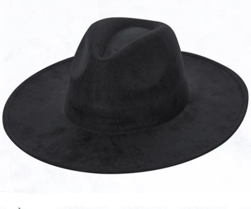 Tan Hide Western Leather Band w/ Choice of Boho Hat 985L