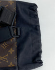 LOUIS VUITTON Monogram Men's Chalk Sling bag Nap Sac Shoulder Bag Backpack