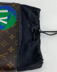 LOUIS VUITTON Monogram Men's Chalk Sling bag Nap Sac Shoulder Bag Backpack