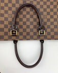 Louis Vuitton Sac Plat Damier Ebene Shopping Tote