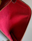 Louis Vuitton Handbag Epi 24 Pochette Accessories Red Leather Crossbody Bag Preowned