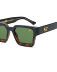 Lux Shades. Matte black/Tortoise Fade. Polarized