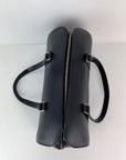 Louis Vuitton Soufflot Black Epi Leather Shoulder Bag