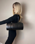 Louis Vuitton Soufflot Black Epi Leather Shoulder Bag