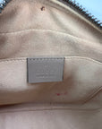 Gucci GG Marmont Small Chain Beige Matelasse Leather Crossbody Bag