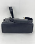 CHANEL Vintage Black Caviar Leather CC Zip Tote Shoulder Bag w/added insert  Pre owned