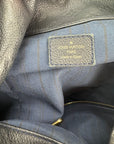 LOUIS VUITTON Artsy MM Monogram Empreinte Infini Blue Tote Hand Bag