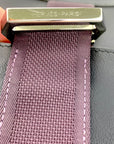 HERMÈS Messenger Cityslide Pouch Evercolor Leather Indigo Blue Clutch