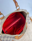 LOUIS VUITTON Speedy Bandouliere 30 Damier Azur Shoulder Hand Bag Added Insert Preowned