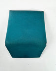 HERMÈS Chvre Mysore Bastia Verso Teal Blue Coin Purse