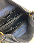 LOUIS VUITTON Artsy MM Monogram Empreinte Infini Blue Tote Hand Bag