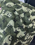 LOUIS VUITTON Green TAKASHI MURAKAMI Monogramouflage Shawl Stole Scarf