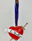 Louis Vuitton Red Heart Ornament