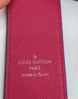 LOUIS VUITTON Epi Bandouliere Leather Shoulder Strap Black Pink Yellow