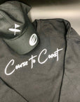 Crew Crop Pullover- Midnight