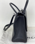 Givenchy Obsedia Medium Flap Black Pebbled Calfskin Satchel Hand Bag