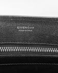 Givenchy Obsedia Medium Flap Black Pebbled Calfskin Satchel Hand Bag