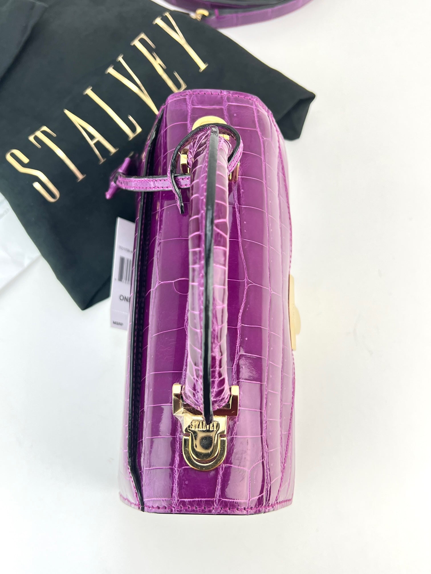 Exclusive Stalvey Top Handle 2.0 Alligator Bag Crossbody Luxury Bag