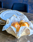 Petals Medium Handwoven Iraca Basket