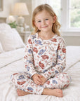 Wildflower Rodeo Cowgirl Kids Pajama Set - Bamboo