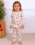 Kids’ Christmas Pajama Set – Soft Bamboo Holiday Sleepwear