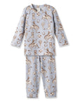 Wild Wrangler/Blue Cowboy Western Bamboo Kids Pajama Set