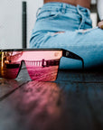 Afterhour gloss black frame/spectrum lens
