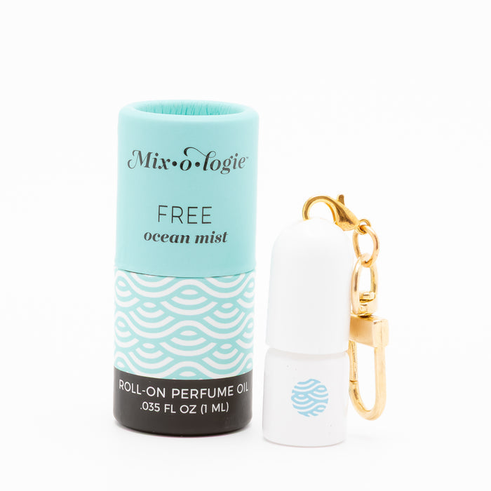 Mixologie Ocean Mist Keychain Mini Roll-On Perfume