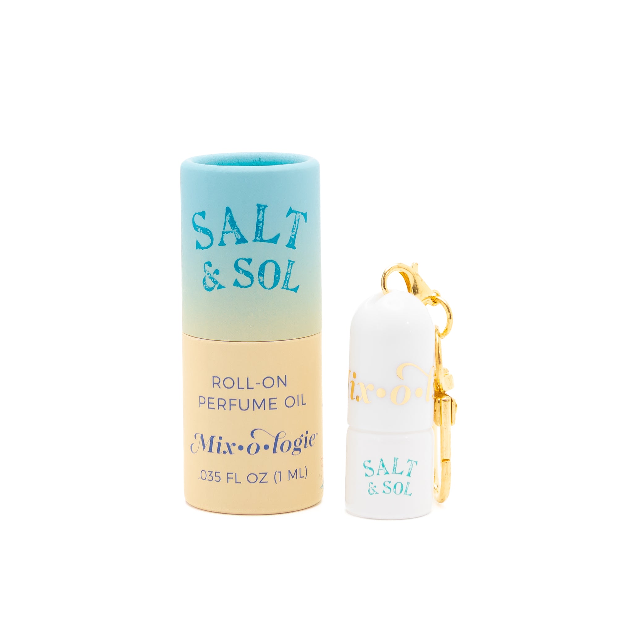 Mixologie Salt &amp; Sol Keychain Mini Roll-On Perfume