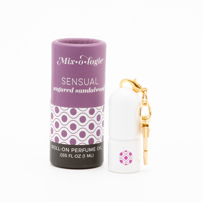 Mixologie Sugared Sandalwood Kiss Keychain Mini Roll-On Perfume