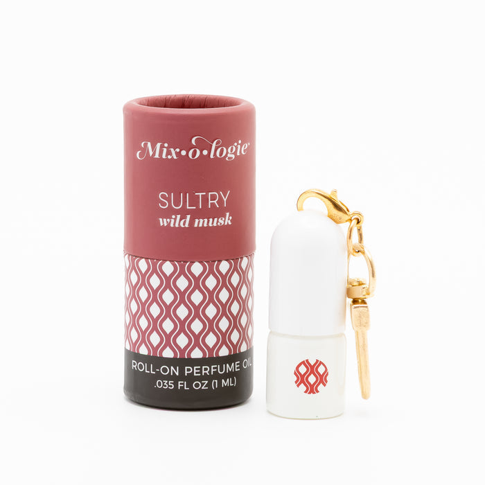 Mixologie Wild Musk Keychain Mini Roll-On Perfume