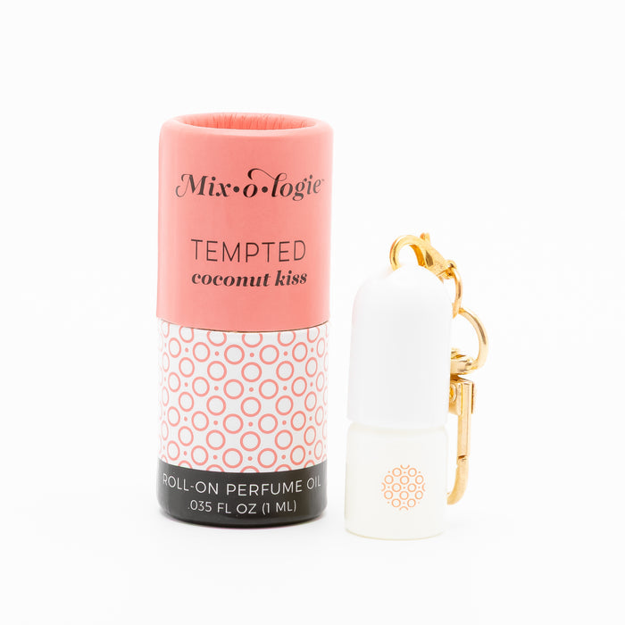 Mixologie Coconut Kiss Keychain Mini Roll-On Perfume