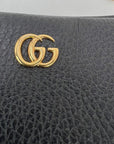 Gucci GG Marmont Super Mini lack Calfskin Crossbody Bag