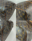 Louis Vuitton Keepall 55 Monogram Canvas Duffle Bag Luggage