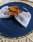Star Flower Handwoven Iraca Napkin Ring