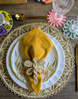 Dragonfly Handwoven Iraca Napkin Ring